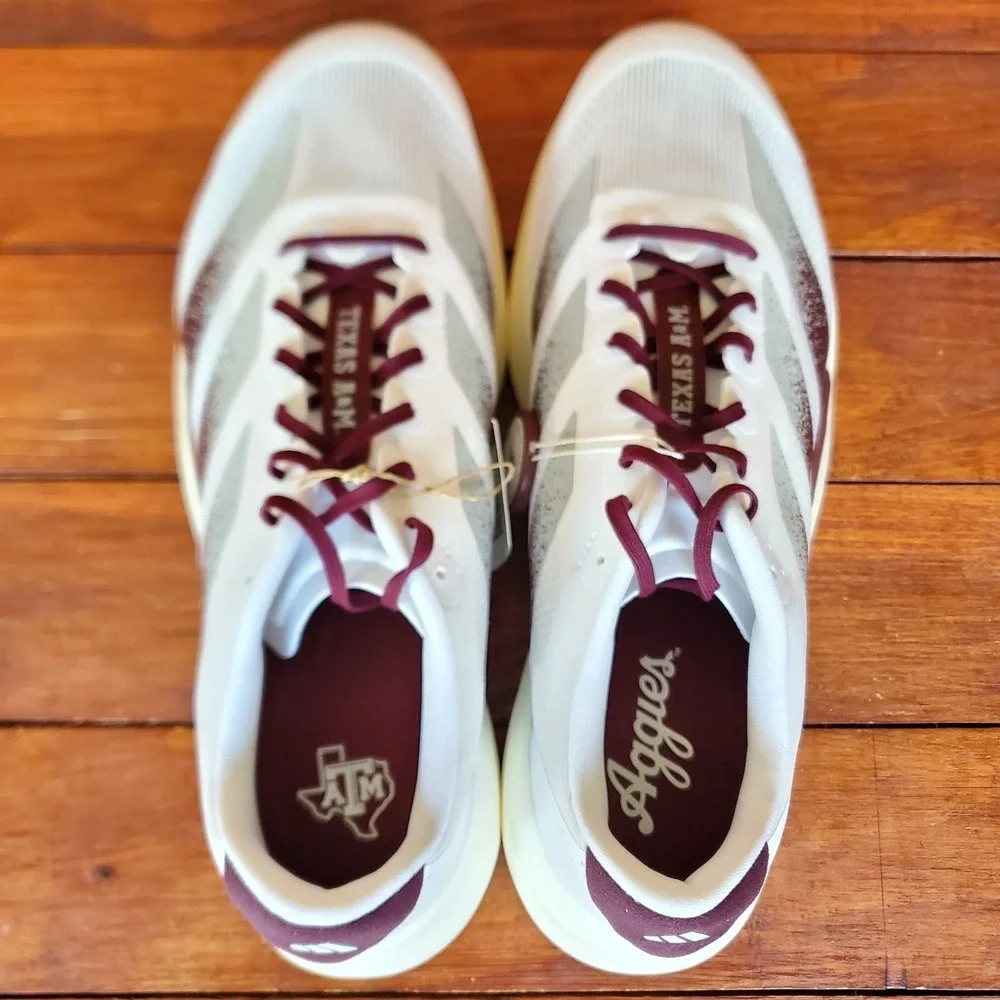 Adidas Adizero Evo SL Running‎ Shoes Men 10.5 Texas A&M Aggies JQ4566 New